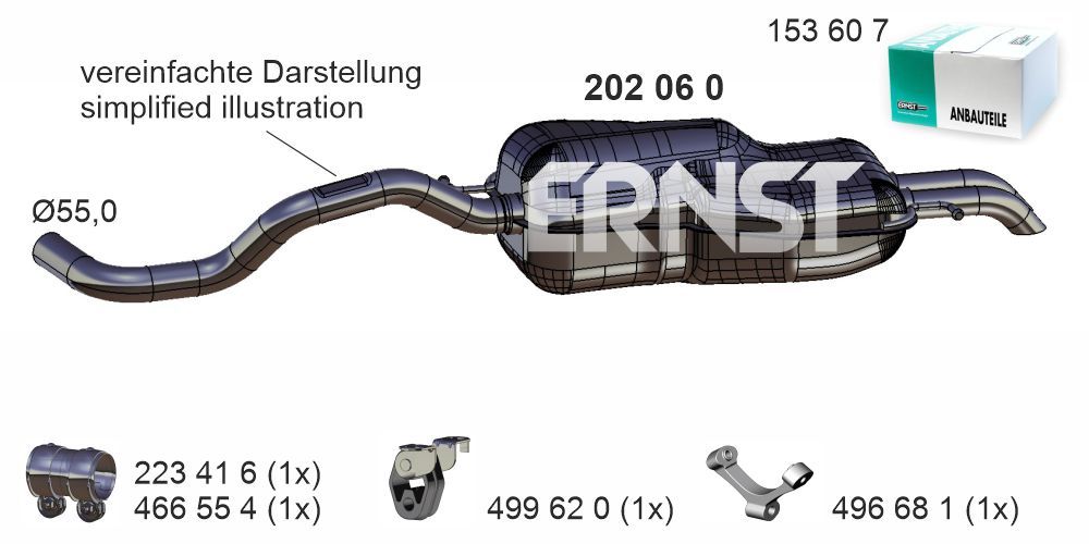 Toba esapament finala ERNST 202060