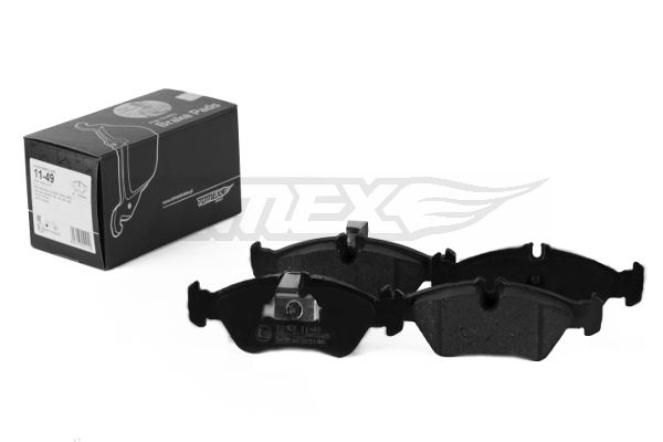 Levně Sada brzdových destiček, kotoučová brzda TOMEX Brakes 11-49