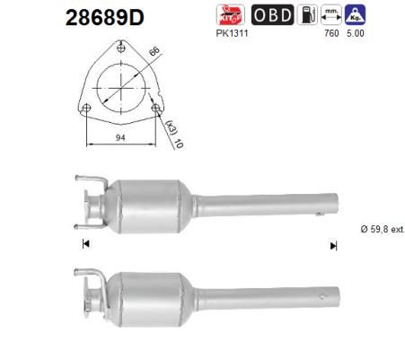 Katalizator AS 28689D