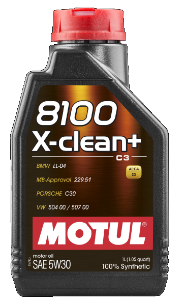 Motorolje MOTUL 106376 5W-30 8100 X-CLEAN+ C3 1L