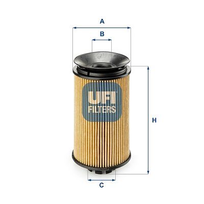 Filtru ulei UFI 25.092.00