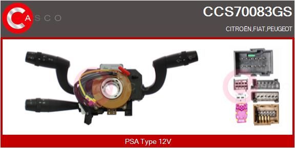 Spínač řízení CASCO CCS70083GS