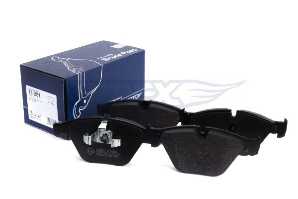 Levně Sada brzdových destiček, kotoučová brzda TOMEX Brakes 13-251