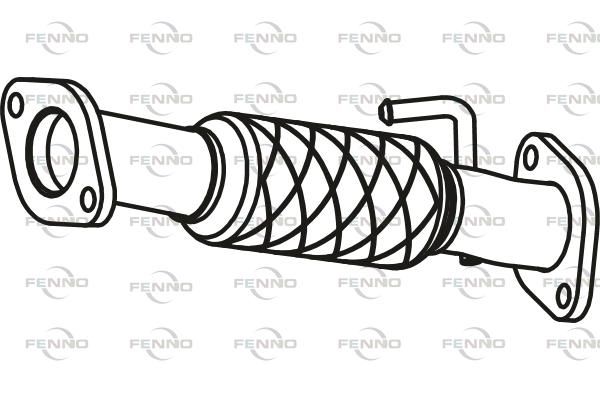 Rura wydechowa FENNO 286102S300