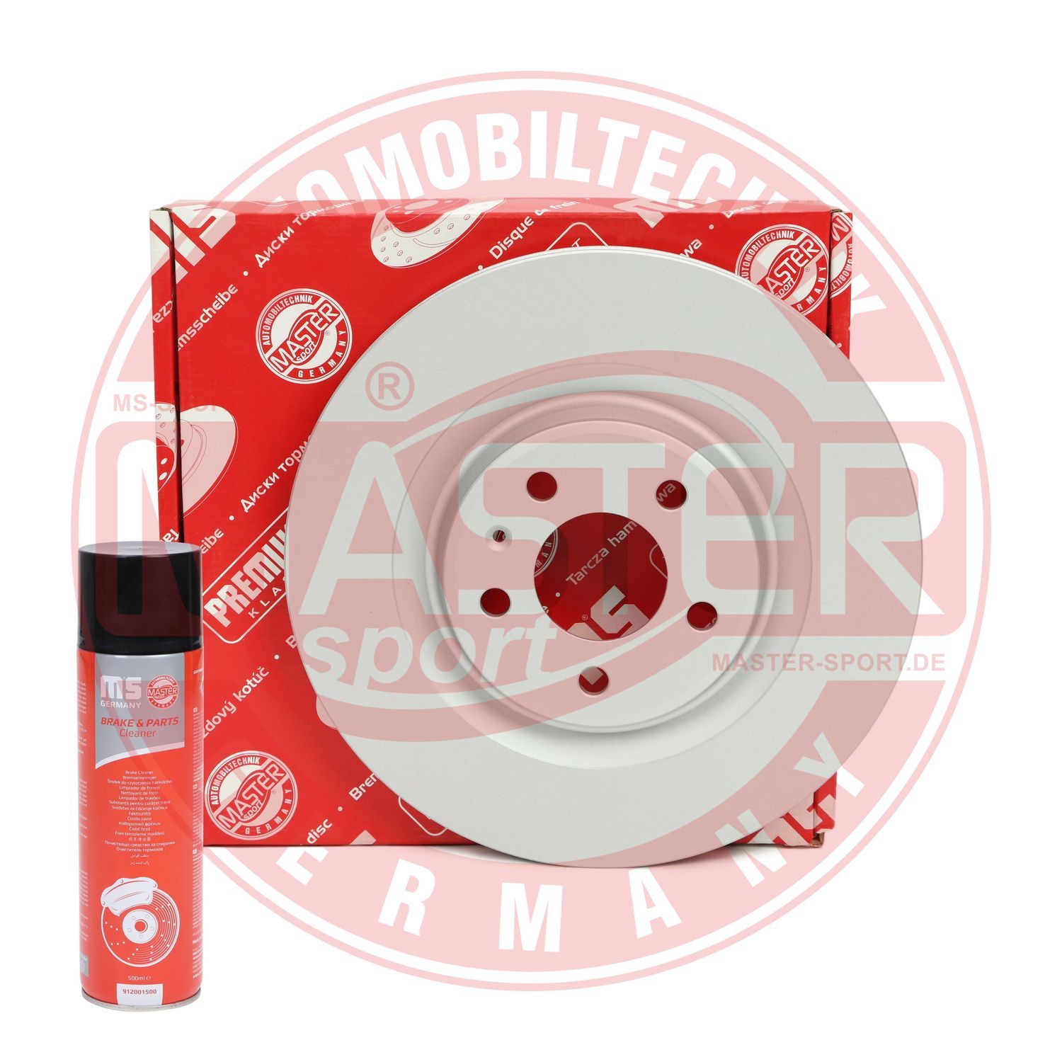 Tarcza hamulcowa MASTER-SPORT GERMANY 24012202721-PCS-MSP