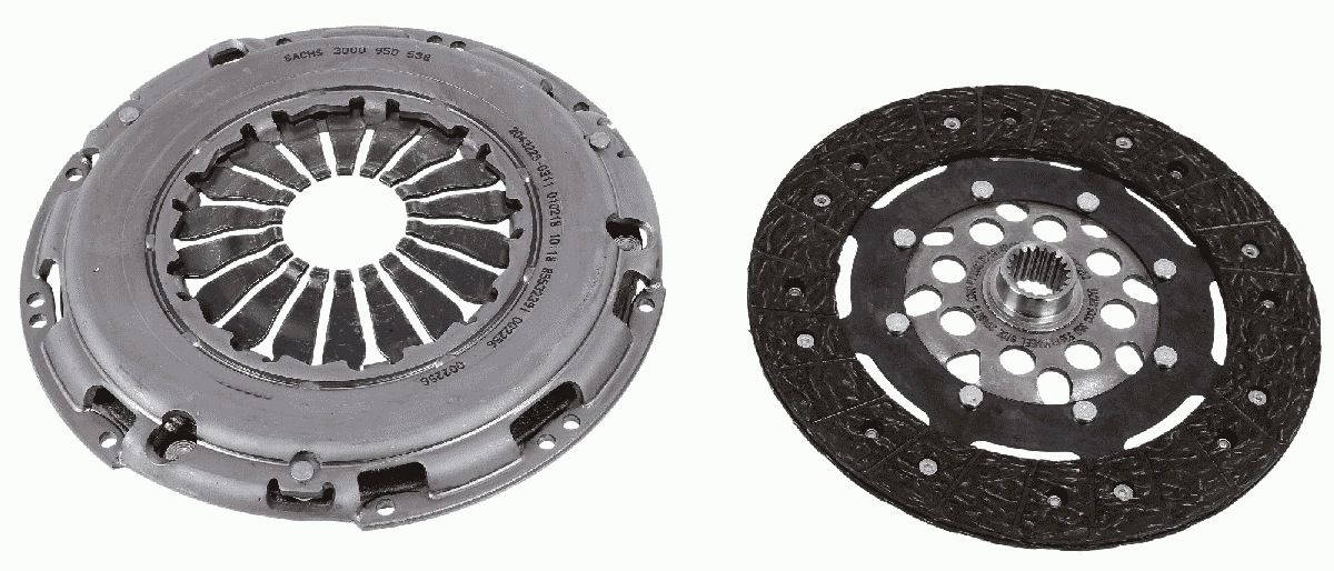 Zestaw sprzęgieł SACHS 3000 950 538