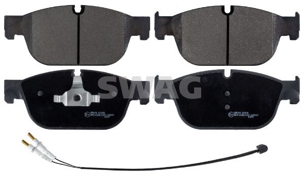 Levně Sada brzdových destiček, kotoučová brzda SWAG 62 91 6862