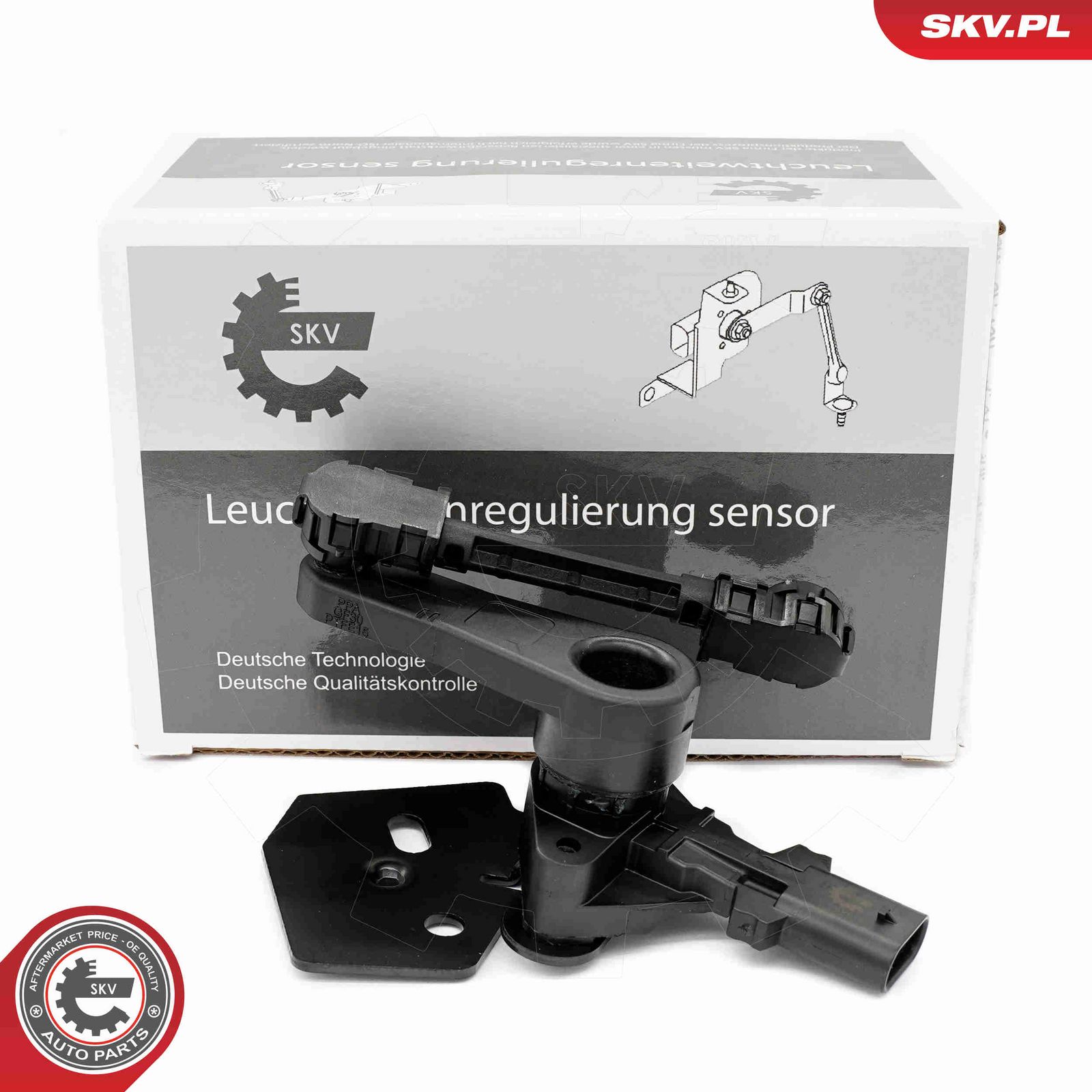 Датчик, корректор угла наклона фар