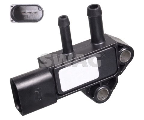 Senzor, presiune gaze evacuare SWAG 83 10 1105