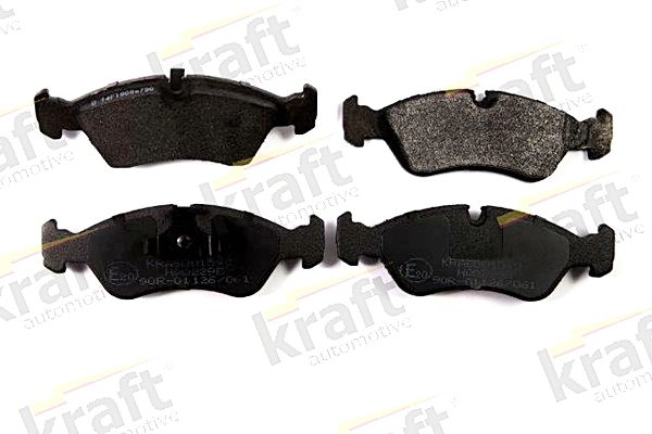 Sada brzdových destiček, kotoučová brzda KRAFT AUTOMOTIVE 6001540