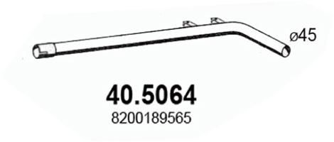 Rura wydechowa ASSO 40.5064