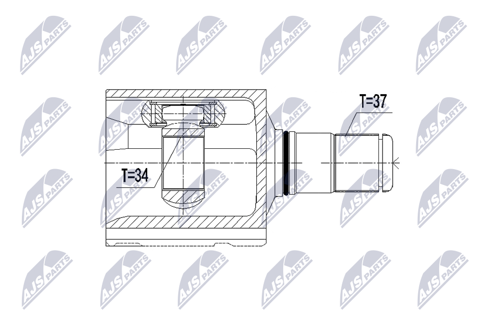 Set articulatie, planetara NTY NPW-VW-064