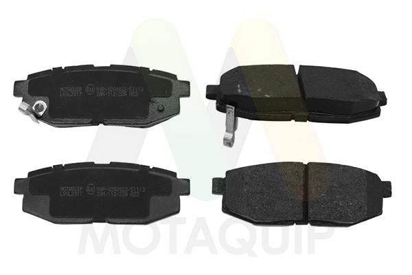 set placute frana,frana disc MOTAQUIP LVXL2017