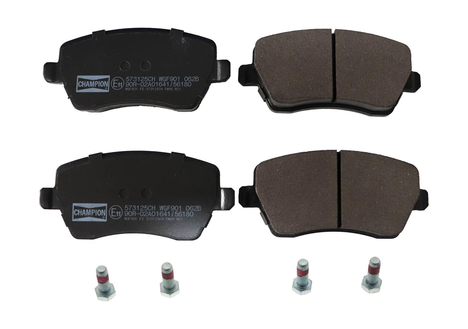 set placute frana,frana disc CHAMPION 573125CH