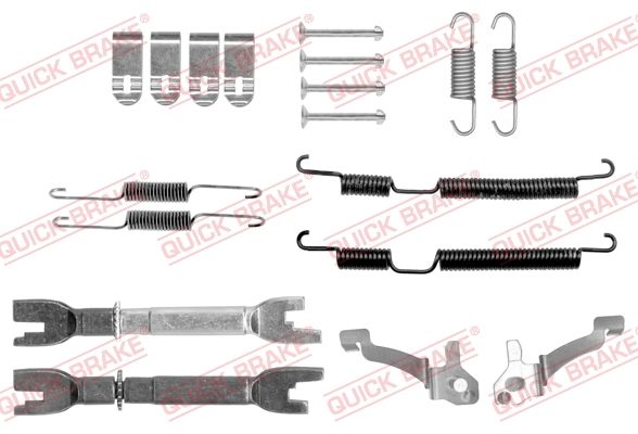 Set accesorii, sabot de frana QUICK BRAKE 105-0045S-02
