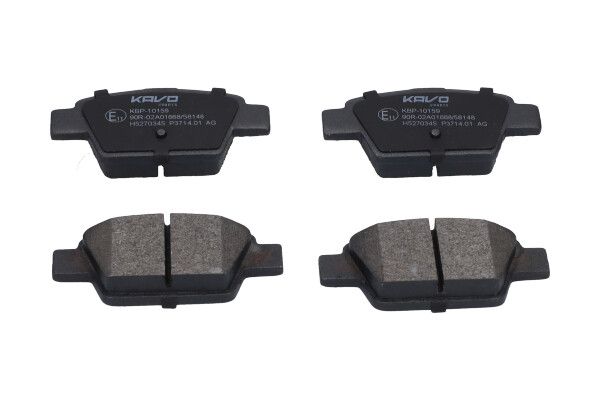 set placute frana,frana disc KAVO PARTS KBP-10159