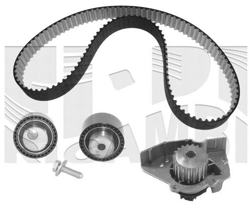 Pompa wodna + zestaw paska rozrządu CALIBER 0090KPW