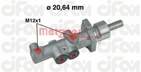 Pompa centrala, frana METZGER 202-404