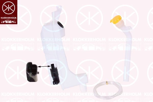 Zbiornik płynu spryskiwacza, szyba KLOKKERHOLM 60143221