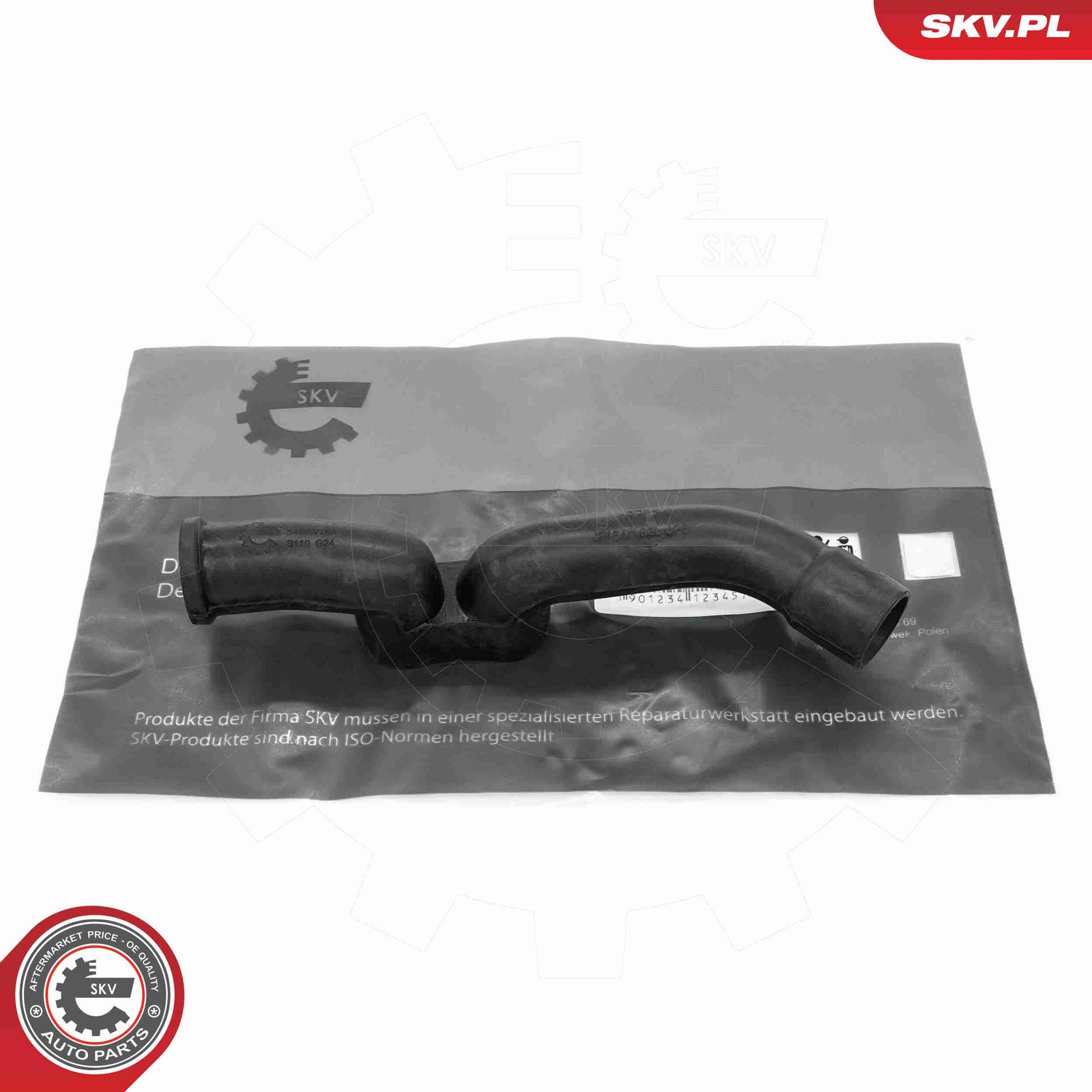 Шланг, вентиляция картера