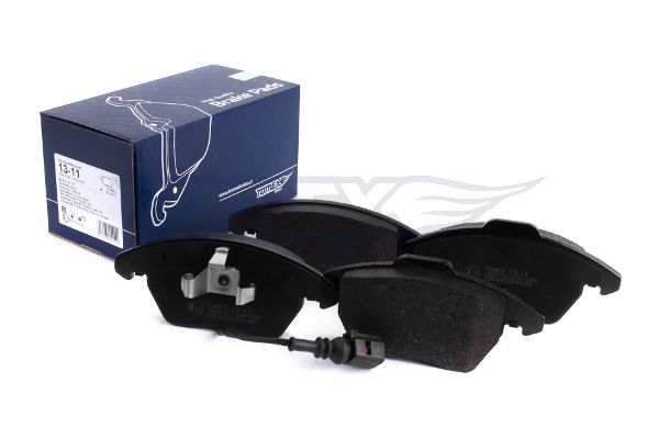 Levně Sada brzdových destiček, kotoučová brzda TOMEX Brakes 13-11