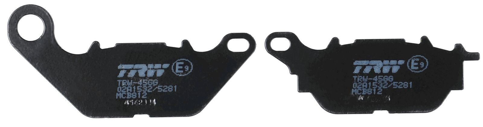 set placute frana,frana disc TRW Organic Allround MCB812