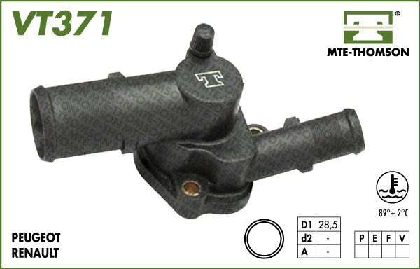 Termostat, środek chłodzący MTE-THOMSON VT371.89