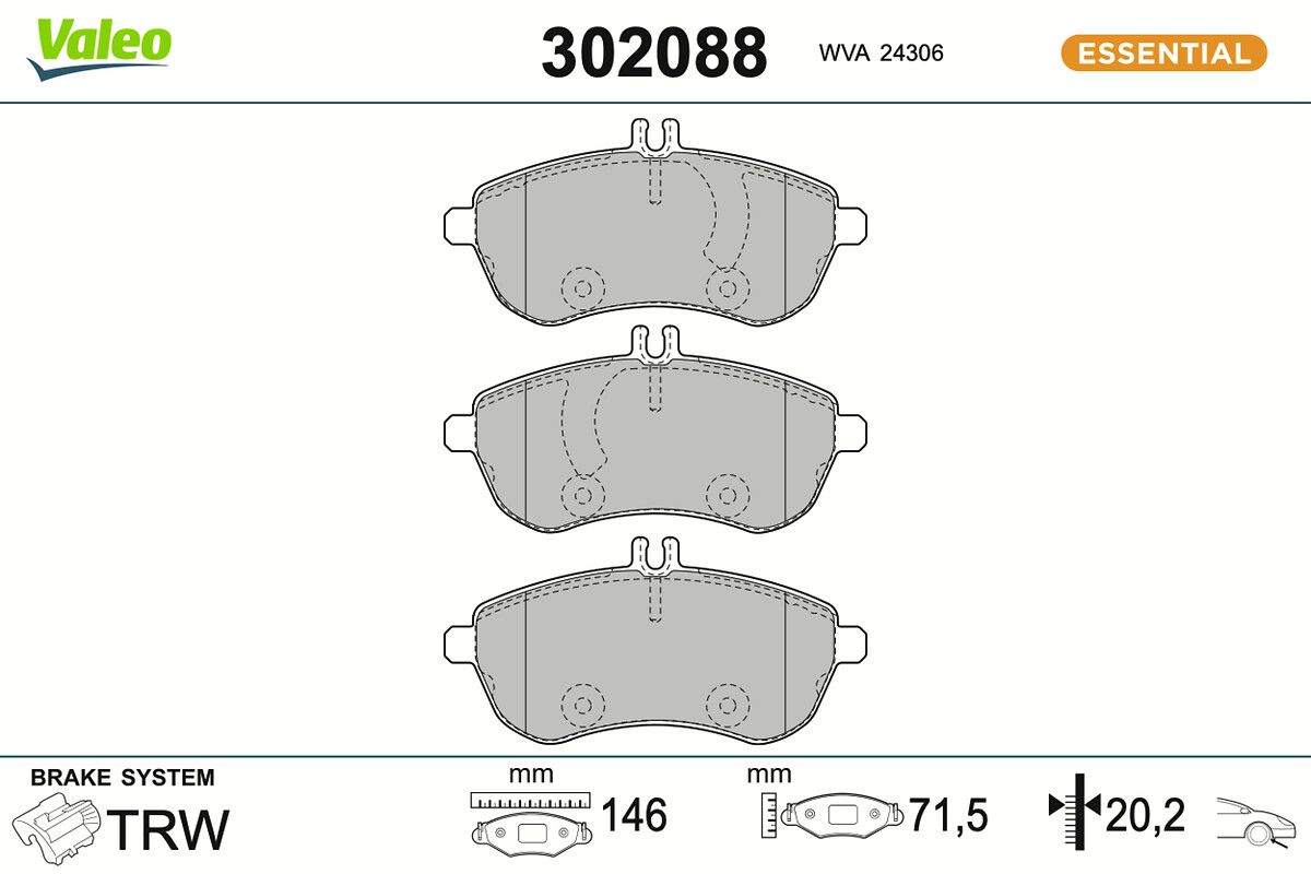 Piduriklotsi komplekt,ketaspidur