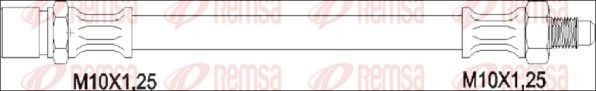 Przewód hamulcowy elastyczny REMSA G1911.01