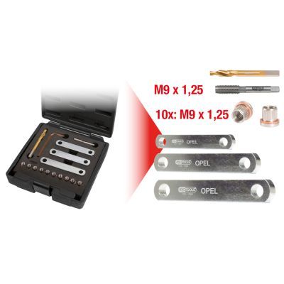 Sada - řezačka závitů KS TOOLS 122.1300