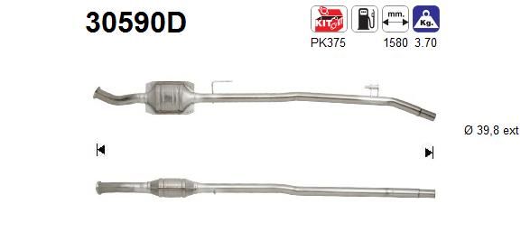 Katalizator AS 30590D