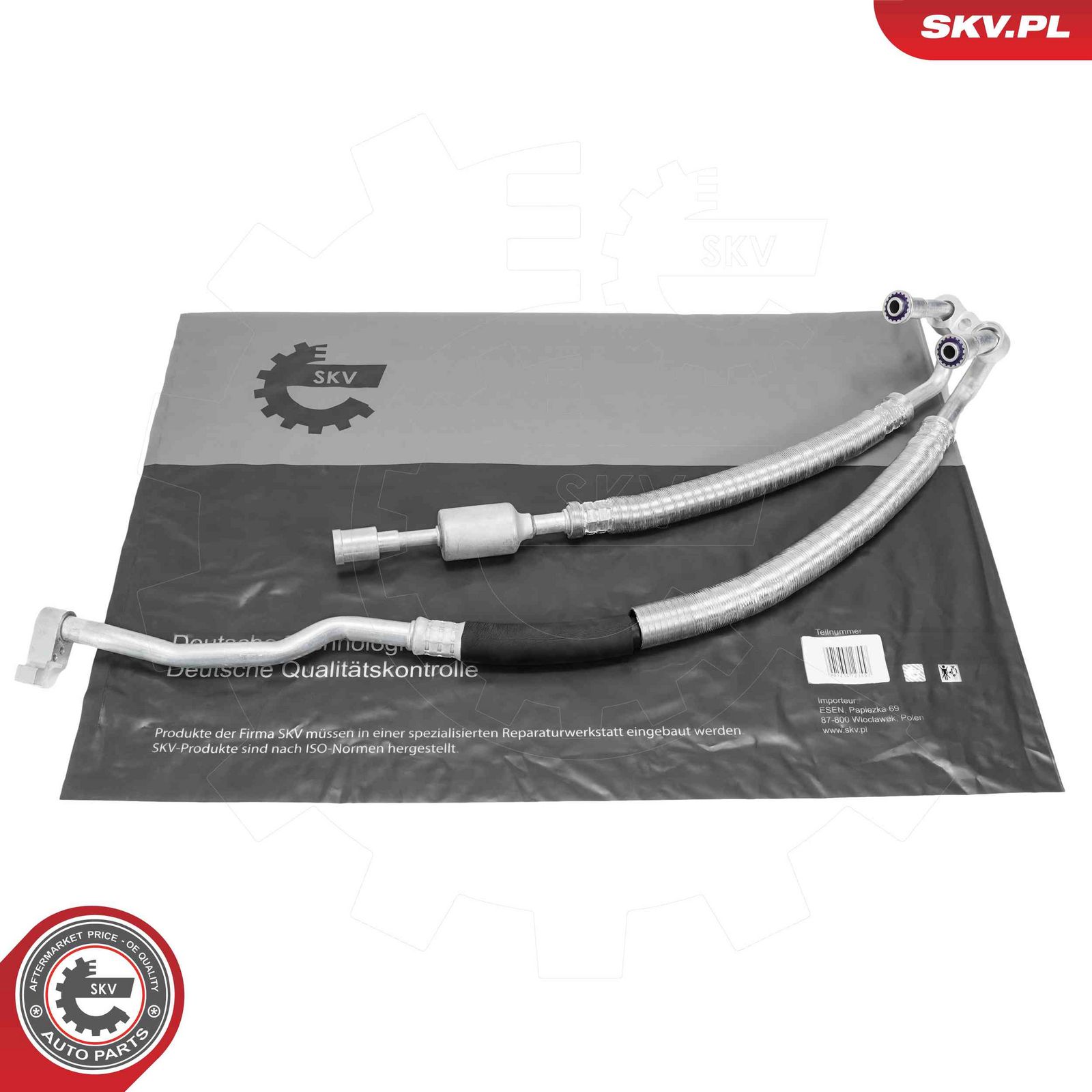 Augst-/Zemspiediena cauruļvads, Gaisa kond. sist.