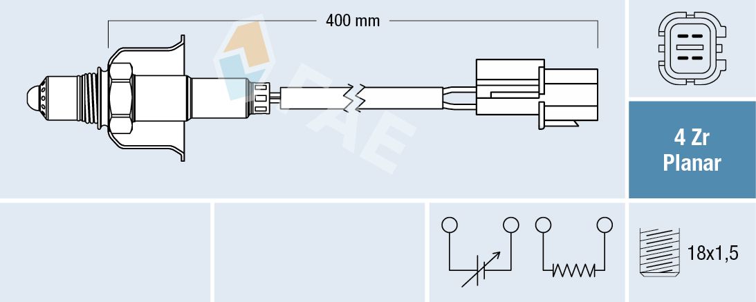 Sonda Lambda FAE 77706