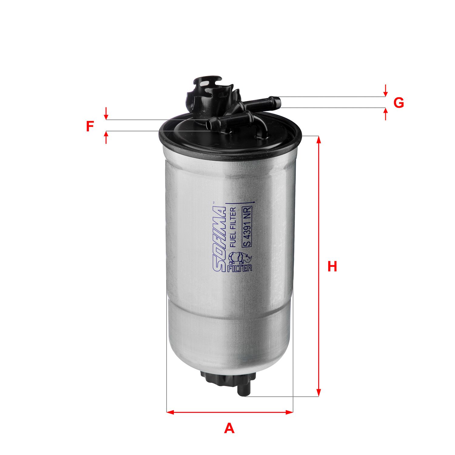 filtru combustibil SOFIMA S 4331 NR
