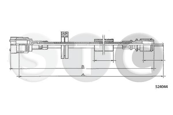 Linka tachografu STC T482986