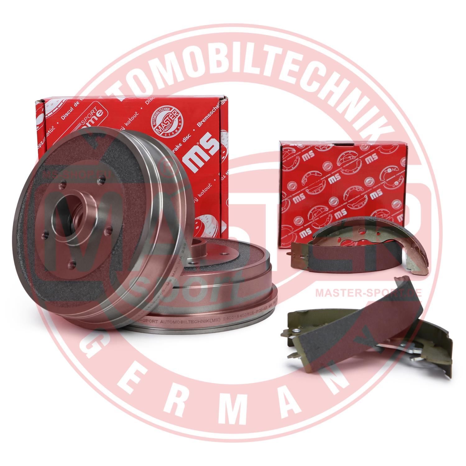 E-shop Sada bŕzd, Bubnová brzda MASTER-SPORT GERMANY 201840280