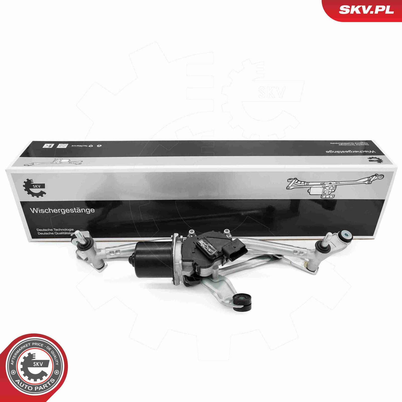 Система тяг и рычагов привода стеклоочистителя