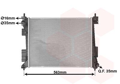 Radiateur, refroidissement du moteur