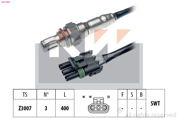 Sonda lambda KW 497 060