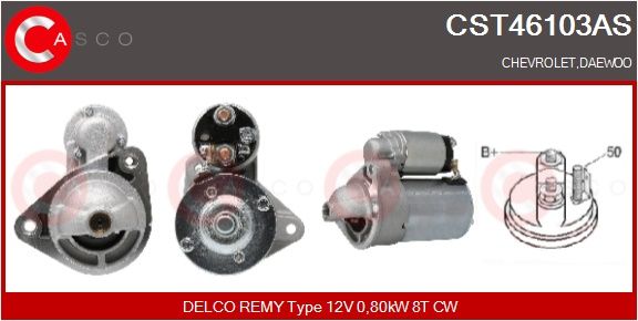 Levně Startér CASCO CST46103AS