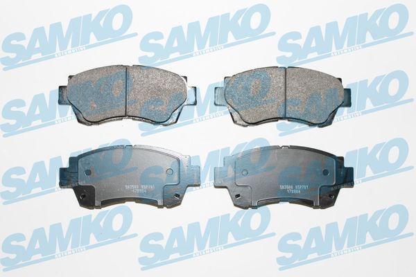 Sada brzdových destiček, kotoučová brzda SAMKO 5SP701