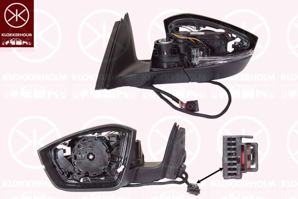 Lusterko zewnętrzne KLOKKERHOLM 75271047A1