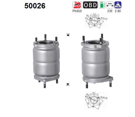 Katalizator AS 96467389