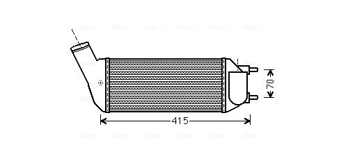 Chladič turba AVA PEA4341