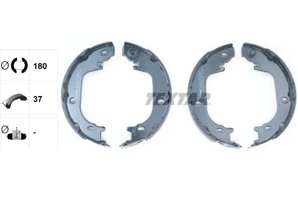 Set saboti frana, frana de mana TEXTAR 91082100
