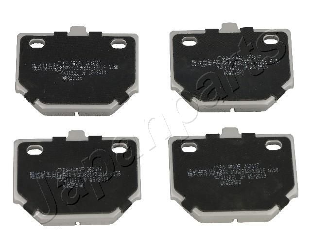Zestaw klocków hamulcowych, hamulce tarczowe JAPANPARTS PA-600AF