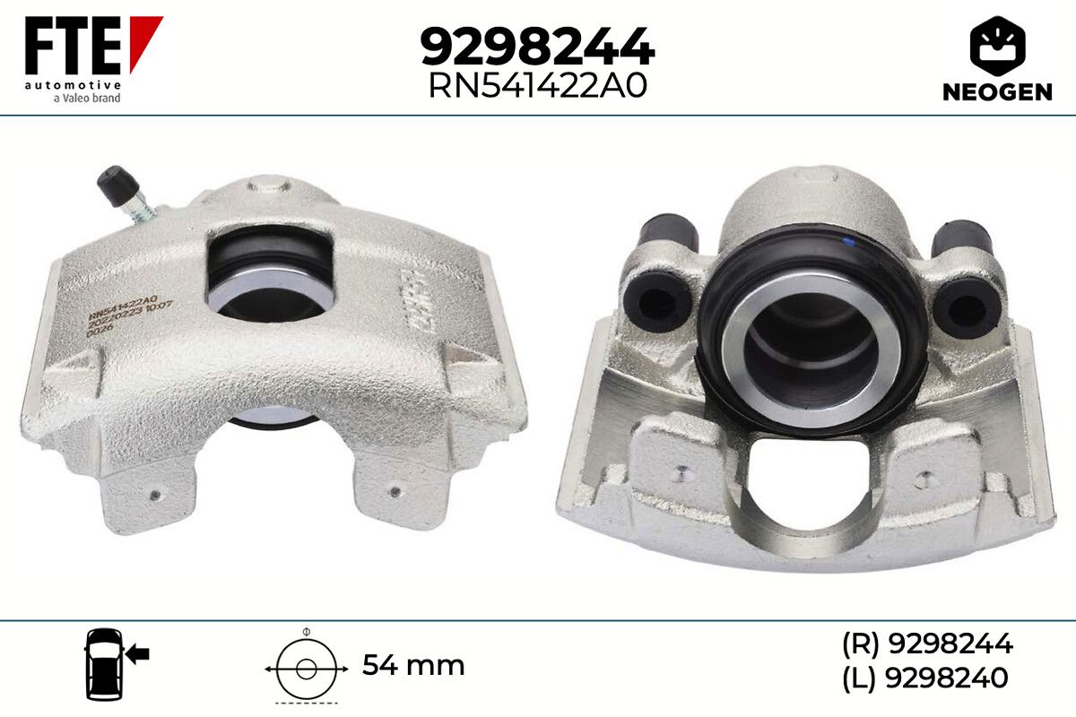 Etrier frana FTE NEOGEN 9298244