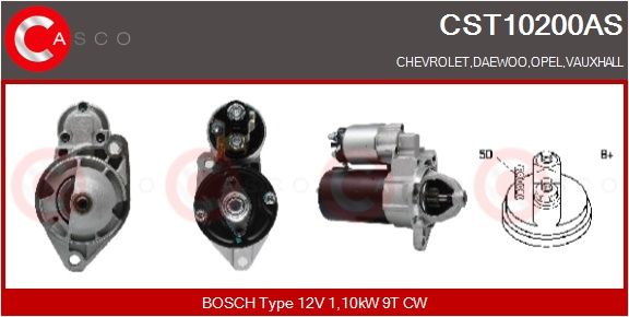 Levně Startér CASCO CST10200AS