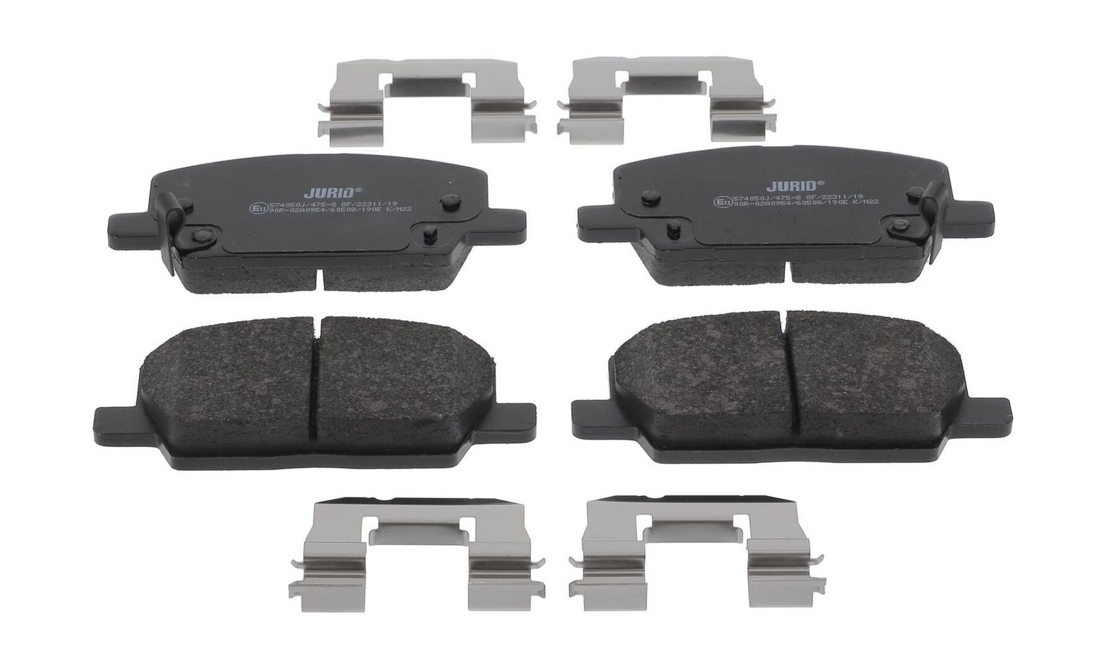 Комплект тормозных колодок, дисковый тормоз