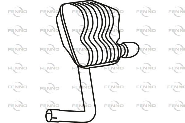 Tłumik końcowy FENNO P22053